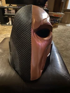 Xcoser Arkham Knight Deathstroke Helmet Cosplay Masks Prop Resin Adult Halloween - Picture 1 of 6
