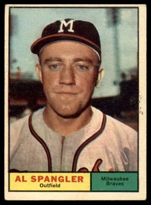 1961 Topps #73 Al Spangler VG Very Good Braves   - Picture 1 of 2