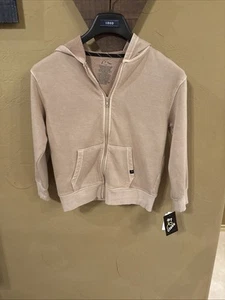 Art Class Girls Size M 8 Tan Zip up Hoodie New - Picture 1 of 5