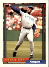 1992 Topps Baseball Card Pick (Base) 501-750