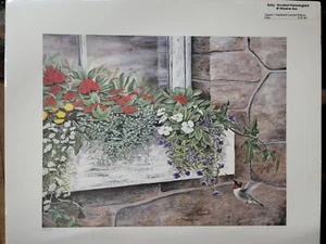 "Rubinkehlkolibri"" von Marcus C. Thomas S/N 1995 21,5"" x 16"  - Bild 1 von 4