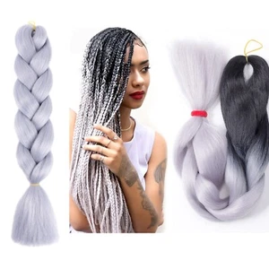 Unisex 3 Piezas Moda Pelucas Suave Peluca Trenzas Uso Versátil Peinado Accesorio Herramienta - Imagen 1 de 48