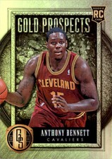2013-14 Panini Gold Standard Gold Prospects #34 Anthony Bennett /49