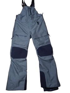 686 GLCR Geode Thermagraph Babero Pantalones de Nieve Para Mujer Grande Gris 2020 Usado 2 Veces - Imagen 1 de 10