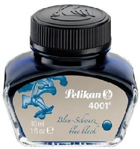 Pelikan Tintenglas Tinte 4001 Tintenfass Schreibtinte 30 ml verschiedene Farben