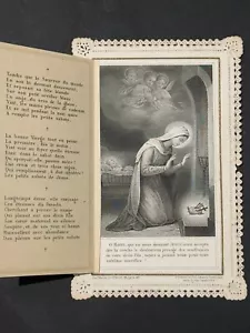 heilige karte santino merlettato canivet DIPTYCHON LETAILLE PL. 67 "Jungfrau Maria" - Bild 1 von 3