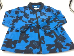 NEW W TAG Disney Store Mickey Mouse Full Zip Youth Blue Jacket  Size 9/10 - Picture 1 of 4