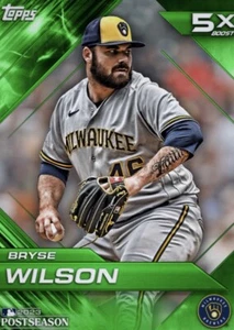 [DIGITAL] Topps Bunt - Bryse Wilson - Postseason Base 23 S1 - Green - Picture 1 of 1