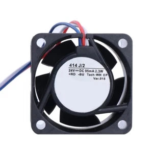 Ventilateur lecteur onduleur 4cm 414J/2 24V 95mA 2.3W 3Pin CPU ventilateur refroidissement neuf d'origine - Photo 1/8