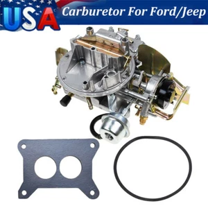Carburador de 2 barriles Carb 2100 compatible con motor Ford F-250 F-350 289 302 351 Cu - Imagen 1 de 9