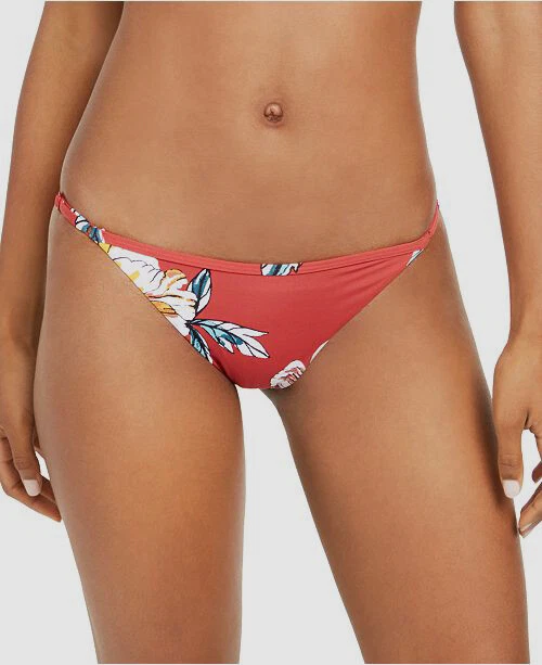 $65 Roxy Junior Para Mujer Rojo Floral Estampado Clásico Bikini Parte Inferior Traje de Baño Talla L Foto 1 de 1