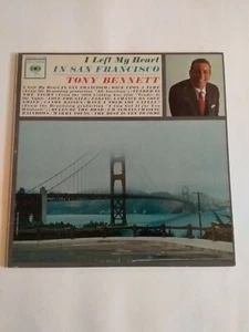 Tony Bennett I Left My Heart In San Francisco 1962 LP Mono Columbia CL 1869 VG - Picture 1 of 7
