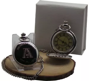 Orologio da taschino inciso testo vittoriano personalizzato incisione GRATUITA LUSSO regalo - Foto 1 di 2