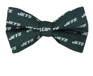 Men's Officially Licensed  NFL Jets Pre Tied Bow Tie. - Picture 1 of 1