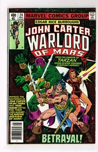 JOHN CARTER WARLORD OF MARS #24 MARVEL COMICS 1979 IN PERFETTE CONDIZIONI BURROUGHS FANTASCIENZA - Foto 1 di 2