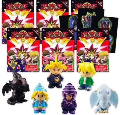 KHADOU Yu-Gi-Oh Figuren Blindpack Mini Blister NEU & OVP 4 Stück YuGiOh