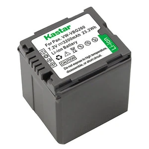 1x Kastar Battery for Panasonic VW-VBG260 AG-HMC40 AG-HMC70 AG-HMC80 AG-HMC150 - Picture 1 of 3