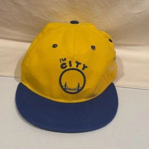 Golden State Warriors The City Logo Spell Out Snapback Hat Cap American Express - Picture 1 of 4