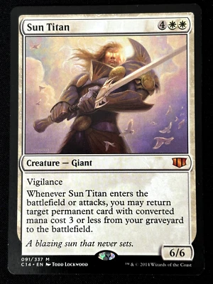 1x MTG Sun Titan - Commander 2014 (C14) #91 - Magic the Gathering - Image 1 of 2