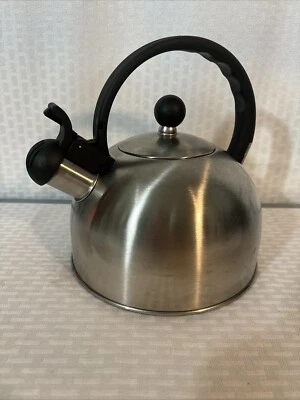 Copco 1,5 qt. Hervidor de agua de acero inoxidable cepillado Whistling 0118 Foto 1 de 4