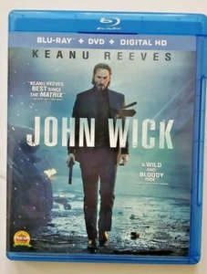 John Wick Blu-ray DVD Combo 2014 Keanu Reeves Ian McShane William Dafoe - Picture 1 of 1