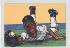 1993 Taco Time Ken Griffey Jr Promo Ken Griffey Jr (Diving for a Catch) HOF