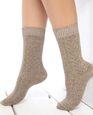 Calcetines de algodón gruesos cálidos gruesos Parle para damas con bolsa ecológica Foto 1 de 4