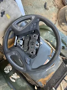 13-14 TOYOTA AVALON OEM BLACK LEATHER STEERING WHEEL - Bild 1 von 3
