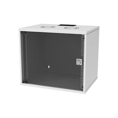 Netzwerkschrank Serverschrank 9U Wandgehäuse 19 zoll 9HE Wandschrank Soho U9 - Bild 1 von 4