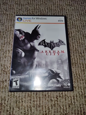 Batman: Arkham City - For Windows PC 2 Disc DVD Game 2011 - CIB - Image 1 of 3