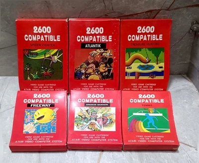 atari 2600 lot games made in taiwan - Image 1 of 4