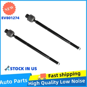 Front Inner Tie Rod  Assembly 2pc for Honda Civic Insight HR-V Acura Integra - Picture 1 of 5