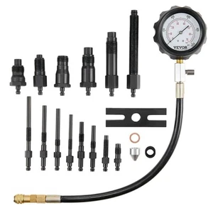 VEVOR Dieselmotor Kompressionstester, 18-tlg Zylinderdruckprüfwerkzeugsatz, - Bild 1 von 1