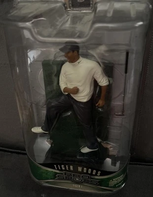 Tiger Woods Pro Shots Series Upper Deck Action Figure #1  (New and Sealed 2008) - Image 1 of 4