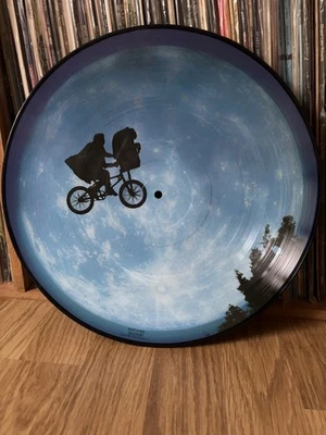 JOHN WILLIAMS ~ E.T The Extra-Terrestrial OST ~ 1982 UK LP Pic Disc, w/Insert EX - Image 1 of 3