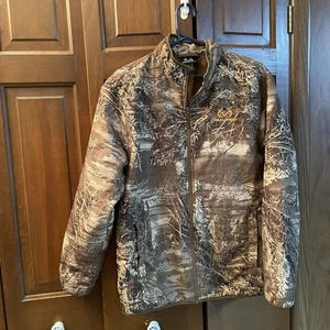 Realtree Max-1 XT Full Zip Jacket Men's Medium Camo Hunting Insulated - Picture 1 of 11