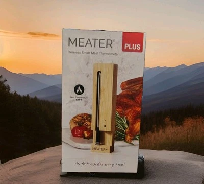 MEATER Plus Wireless Smart Meat Thermometer Treager N.I.B. Free Shipping