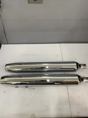 2017 HARLEY-DAVIDSON ROAD GLIDE ULTRA FLTRU MUFFLER EXHAUST SILENCER PIPE FLHTCU Foto 1 de 4