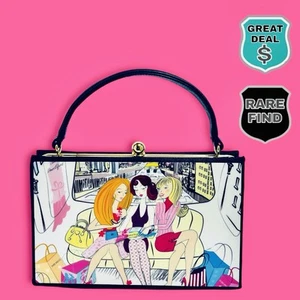 Borsa pochette vintage City ragazza moda. Design ispirato al sesso in città RARO - Foto 1 di 10