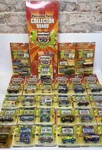 Matchbox Across America 50th Birthday Series States 31 Cars & Plates Holder - Picture 1 of 9