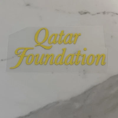 Parche Patrocinador Parche 2011-12 Barcelona QATAR FOUNDATION Home Away Foto 1 de 2