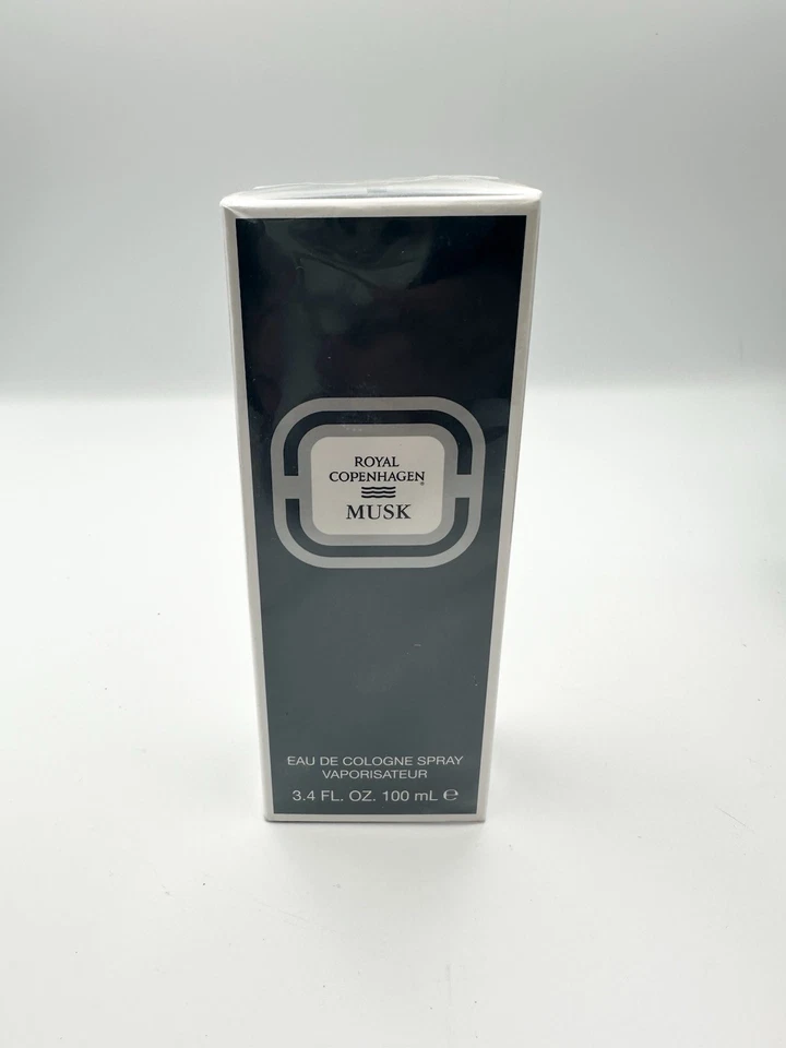 Royal Copenhagen Musk 3,4 OZ Eau de Cologne Spray Caja Sellada Foto 1 de 3