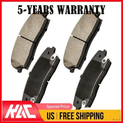 Front Ceramic Brake Pads For 2012-2013 Chrysler 300 2005-2009 Chrysler 300 - Image 1 of 4