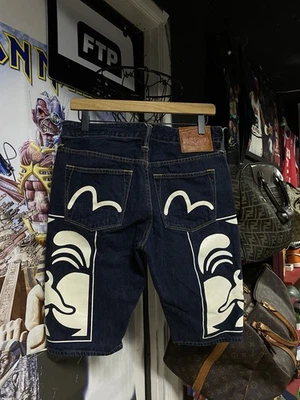 Evisu Vintage Japanese Denim Jeans Shorts Preowned Men’s Size 29 - Image 1 of 4