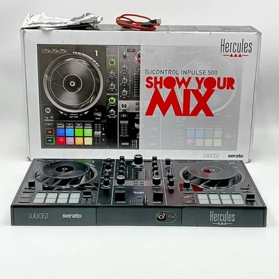 Hercules DJ Control Inpulse 500 Console DJ Controller MIX EASY - Imagen 1 de 4