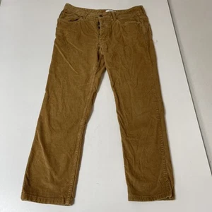 Spoke Fives Trousers W34 L28 Build A Brown Tan Chinos Corduroy Cords - Picture 1 of 11