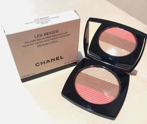 Chanel Les Beiges Healthy Glow Sun-Kissed Powder ~ Medium Coral ~ 0.53 oz - Picture 1 of 2