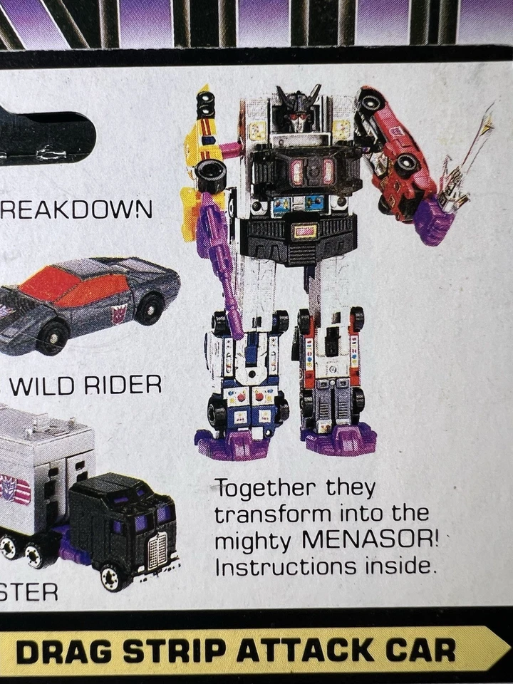 Transformers G1 Menasor COMPLETO Hasbro 1985 DE COLECCIÓN Stunticons Combiner Foto 1 de 4