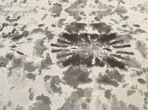 S. Harris Modern Abstract Fabric Sophisticato Splash Black Smoke 1.25 yd 6903202 - Imagen 1 de 4