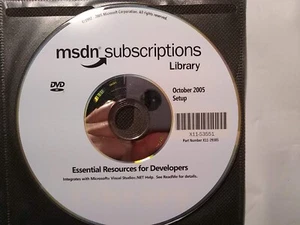Microsoft Developer Network (MSDN) Subscriptions Library - October 2005 - Picture 1 of 1